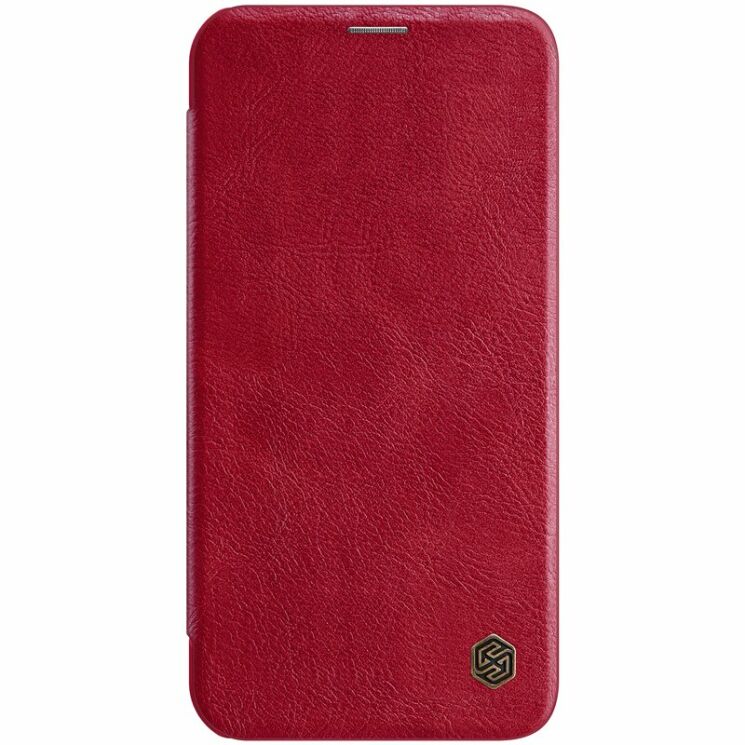Чохол-книжка NILLKIN Qin Series для Apple iPhone 12 / iPhone 12 Pro - Red: фото 1 з 17