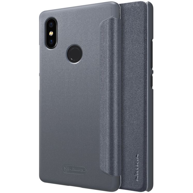 Чехол-книжка NILLKIN Sparkle Series для Xiaomi Mi 8 SE (Special Edition) - Black: фото 1 из 15