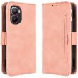 Чехол-книжка с карманами Deexe Wallet Stand для Infinix GT 50 Pro - Pink (422401P)