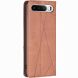 Чохол-книжка з кишеньками UniCase Geometric Pattern для Realme 16 - Brown (412301Z). Фото 3 з 10
