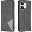 Чехол-книжка с карманами UniCase Geometric Pattern для Xiaomi Poco X8 Pro Max - Black (408925B)
