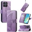 Чохол-книжка з малюнком UniCase Butterfly Pattern для Motorola Edge 70 Fusion - Light Purple (409536LV)
