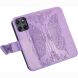 Чохол-книжка з малюнком UniCase Butterfly Pattern для Motorola Edge 70 Fusion - Light Purple (409536LV). Фото 3 з 8
