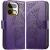 Чехол-книжка с рисунком UniCase Butterfly Pattern для Realme 16 Pro - Dark Purple: фото 1 из 9