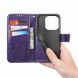 Чехол-книжка с рисунком UniCase Butterfly Pattern для Realme 16 Pro - Dark Purple (428030DV). Фото 3 из 9