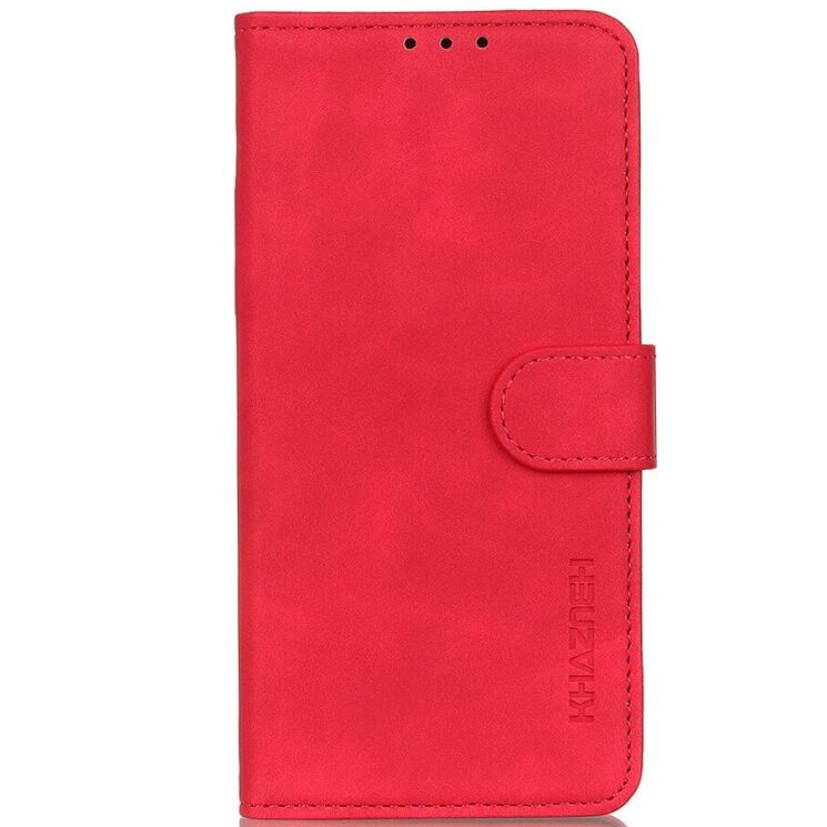 Чохол-книжка з застібкою KHAZNEH Retro Wallet для Samsung Galaxy A37 (A376) - Red: фото 5 з 6