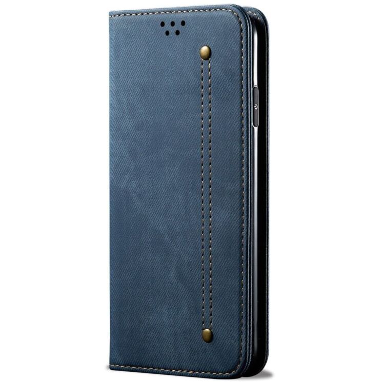 Чехол-книжка UniCase Jeans Wallet для Apple iPhone 16 Pro Max - Blue: фото 5 из 6