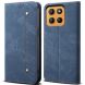 Чехол-книжка UniCase Jeans Wallet для Motorola Moto G15 - Blue (372609L). Фото 1 из 6