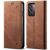 Чехол-книжка UniCase Jeans Wallet для OPPO Reno 12 Pro - Coffee: фото 1 из 6