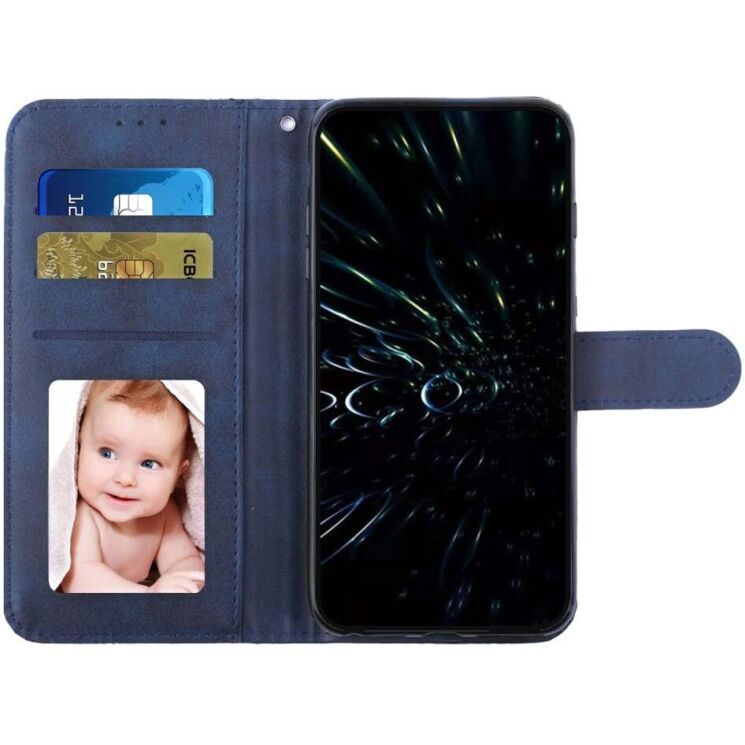 Чехол-книжка UniCase Jet Cover для Apple iPhone 16e - Sapphire: фото 5 из 10