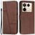 Чехол-книжка UniCase Jet Cover для Infinix Note 40 Pro - Brown: фото 1 из 11
