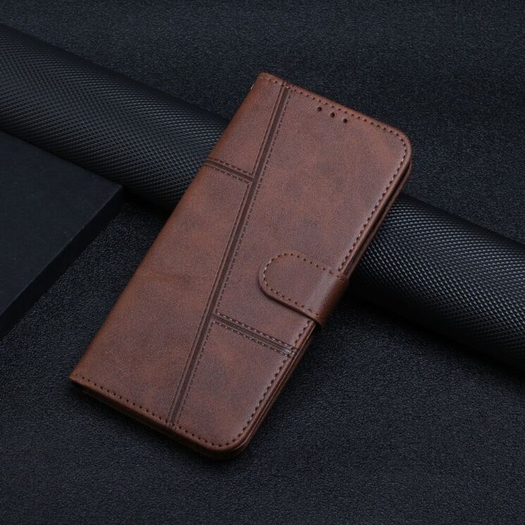 Чехол-книжка UniCase Jet Cover для Infinix Note 40 Pro - Brown: фото 6 из 11