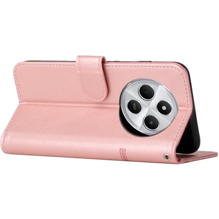 Чехол-книжка UniCase Jet Cover для Xiaomi Redmi 14C / Redmi A4 5G / Poco C75 - Rose Gold: фото 4 из 10