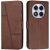 Чехол-книжка UniCase Jet Cover для Xiaomi Redmi Note 14 Pro 5G / Note 14 Pro Plus / Poco X7 - Brown: фото 1 из 10