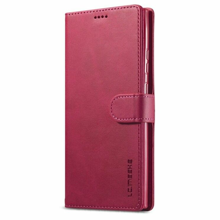 Чехол LC.IMEEKE Wallet Case для Samsung Galaxy Note 20 - Red: фото 2 из 7