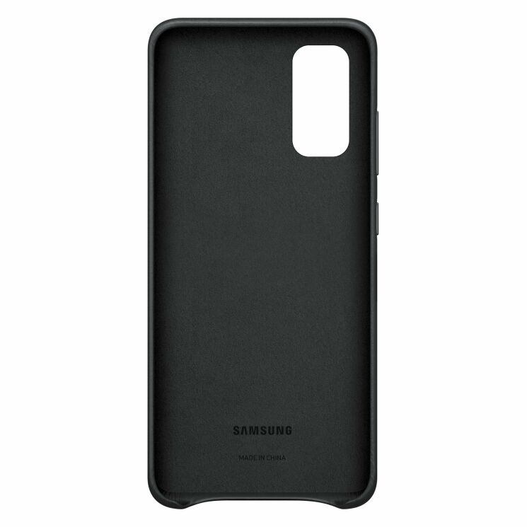 Чохол Leather Cover для Samsung Galaxy S20 (G980) EF-VG980LBEGRU - Black: фото 3 з 3