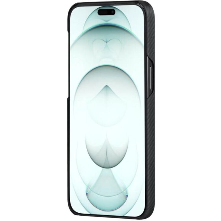 Чехол Pitaka MagEZ Case 4 для iPhone 15 Pro Max (KI1501PMA) - 600D Black / Grey (Twill): фото 3 из 10