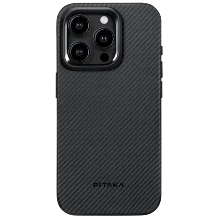 Чехол Pitaka MagEZ Case Pro 4 для Apple iPhone 15 Pro KI1501PPA - Black: фото 1 из 8