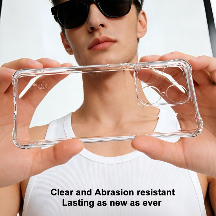Чехол с усиленными углами IMAK Airbag MAX Case для Motorola Signature - Transparent: фото 3 из 8