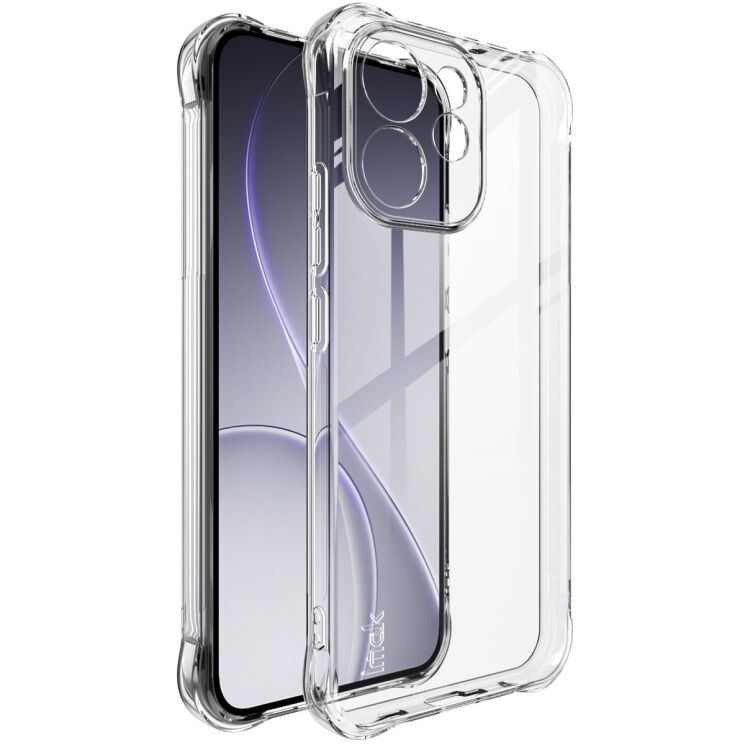 Чехол с усиленными углами IMAK Airbag MAX Case для OPPO Reno 15 F/FS - Transparent: фото 1 из 7