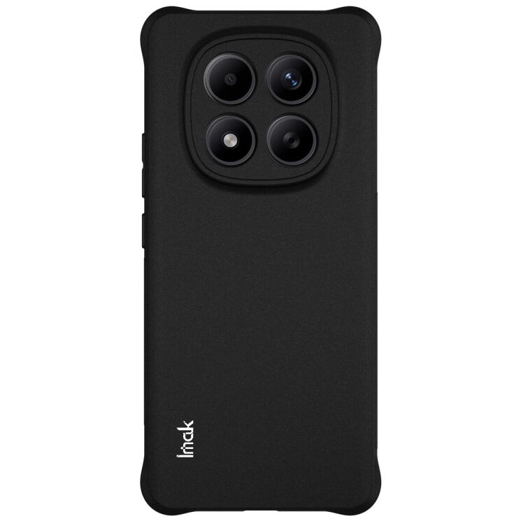 Чехол с усиленными углами IMAK Airbag Sand Case для Xiaomi Redmi Note 15 Pro - Matte Black: фото 2 из 9