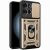 Чохол із захистом камери Deexe Armor Shield для Motorola Moto G75 - Gold: фото 1 з 9