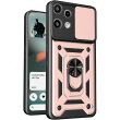 Чохол із захистом камери Deexe Armor Shield для Nothing Phone (3a) Lite - Rose Gold (405427RG)