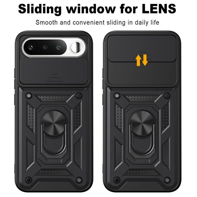 Чохол із захистом камери Deexe Armor Shield для Realme 16 - Red (412310R) Чохол із захистом камери Deexe Armor Shield для Realme 16 - Red: фото 2 з 9