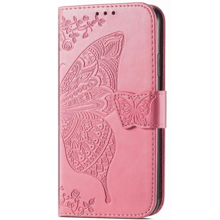 Чехол UniCase Butterfly Pattern для Motorola Edge 40 Neo - Pink: фото 5 из 5
