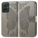 Чехол UniCase Butterfly Pattern для Motorola Moto G55 - Grey (366133H). Фото 1 из 7