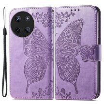 Чохол UniCase Butterfly Pattern для Realme 11 4G - Light Purple: фото 1 з 6