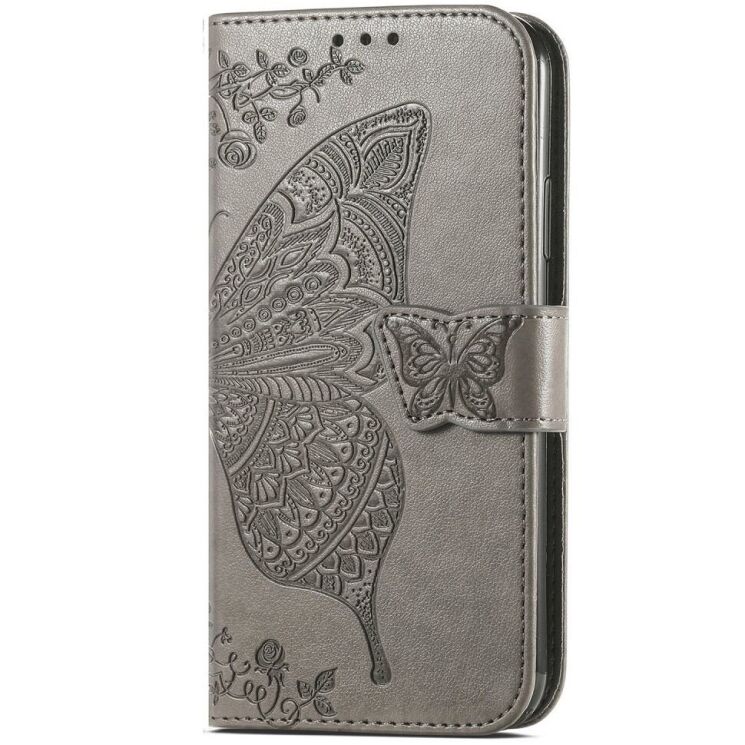 Чехол UniCase Butterfly Pattern для Samsung Galaxy A16 (A165) - Grey: фото 6 из 6