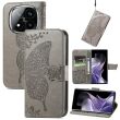 Чехол UniCase Butterfly Pattern для Xiaomi Redmi Note 14 Pro - Grey (379104H)