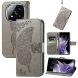 Чехол UniCase Butterfly Pattern для Xiaomi Redmi Note 14 Pro - Grey (379104H). Фото 1 из 11