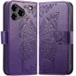 Чехол UniCase Butterfly Pattern для ZTE Blade A76 - Dark Purple (402907DV)