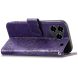 Чехол UniCase Butterfly Pattern для ZTE Blade A76 - Dark Purple (402907DV). Фото 3 из 10