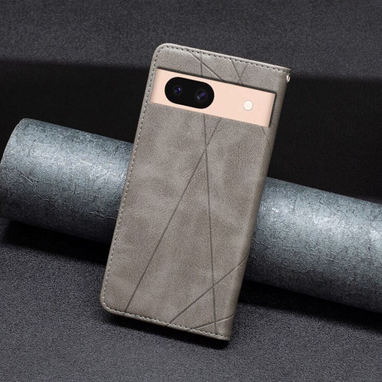 Чехол UniCase Geometric Pattern для Google Pixel 8A - Grey: фото 4 из 8