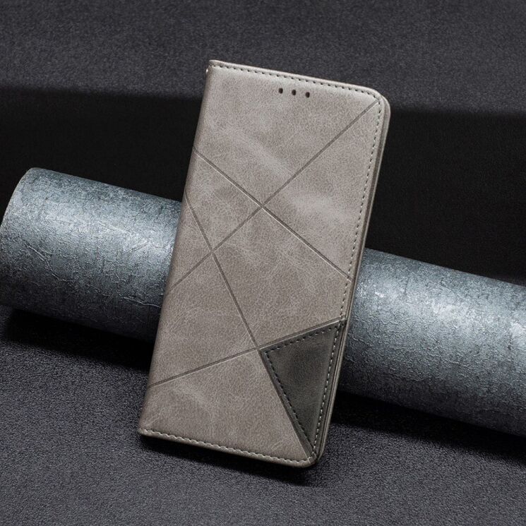Чехол UniCase Geometric Pattern для Google Pixel 8A - Grey: фото 5 из 8