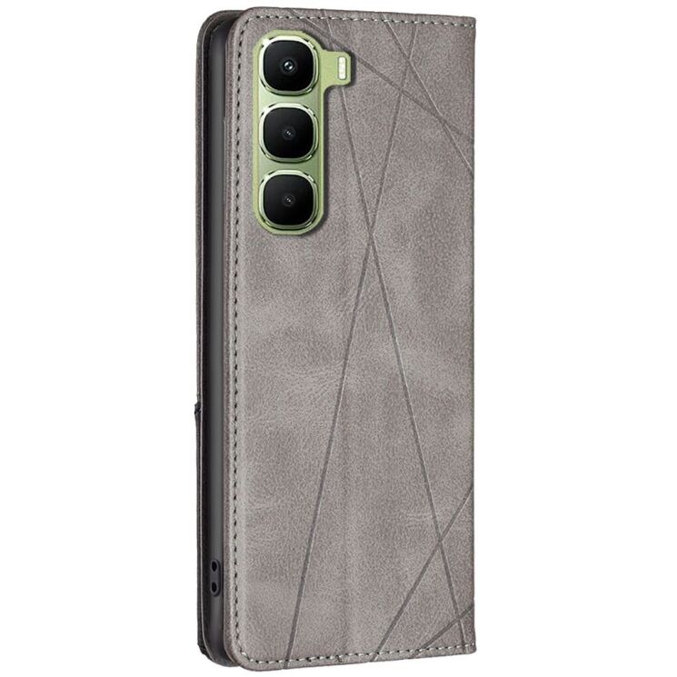 Чохол UniCase Geometric Pattern для Infinix Hot 60 Pro Plus - Grey: фото 3 з 8
