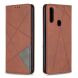 Чехол-книжка с кармашками UniCase Geometric Pattern для OPPO A31 - Coffee (213320C). Фото 4 из 10