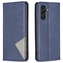 Чехол UniCase Geometric Pattern для Samsung Galaxy A36 (A366) - Blue: фото 1 из 6