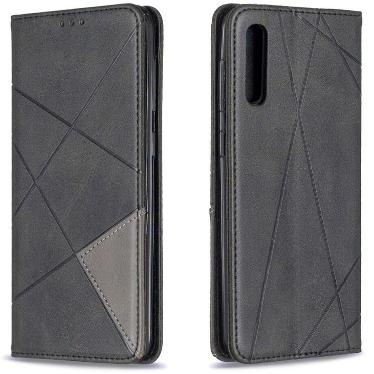 Чехол UniCase Geometric Pattern для Samsung Galaxy A50 (A505) / A30s (A307) / A50s - Black: фото 4 из 11