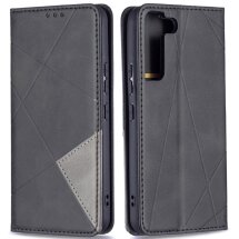 Чехол UniCase Geometric Pattern для Samsung Galaxy S22 (S901) - Black: фото 1 из 9