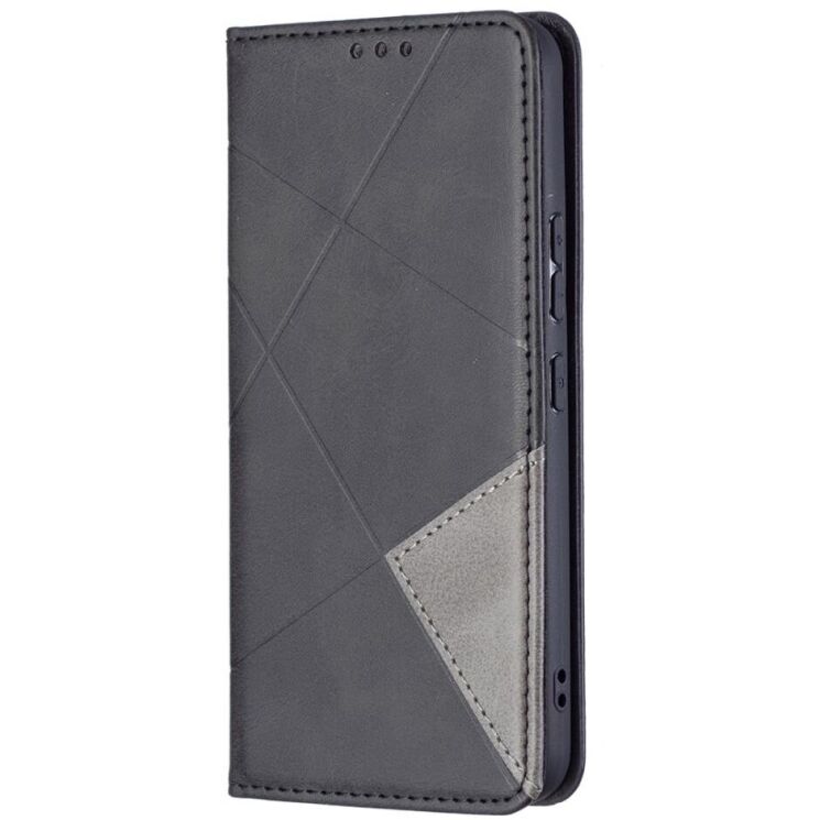 Чехол UniCase Geometric Pattern для Samsung Galaxy S22 (S901) - Black: фото 2 из 9