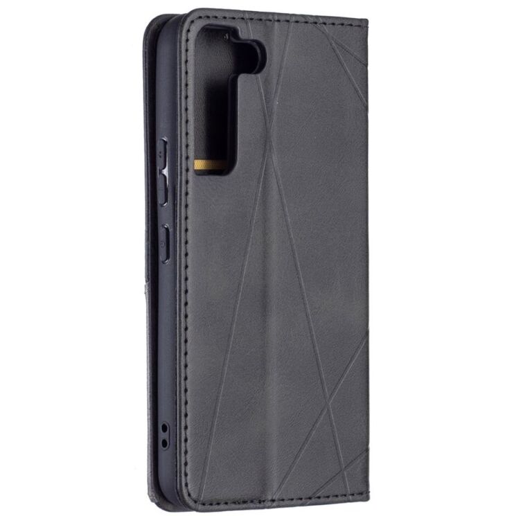 Чехол UniCase Geometric Pattern для Samsung Galaxy S22 (S901) - Black: фото 3 из 9
