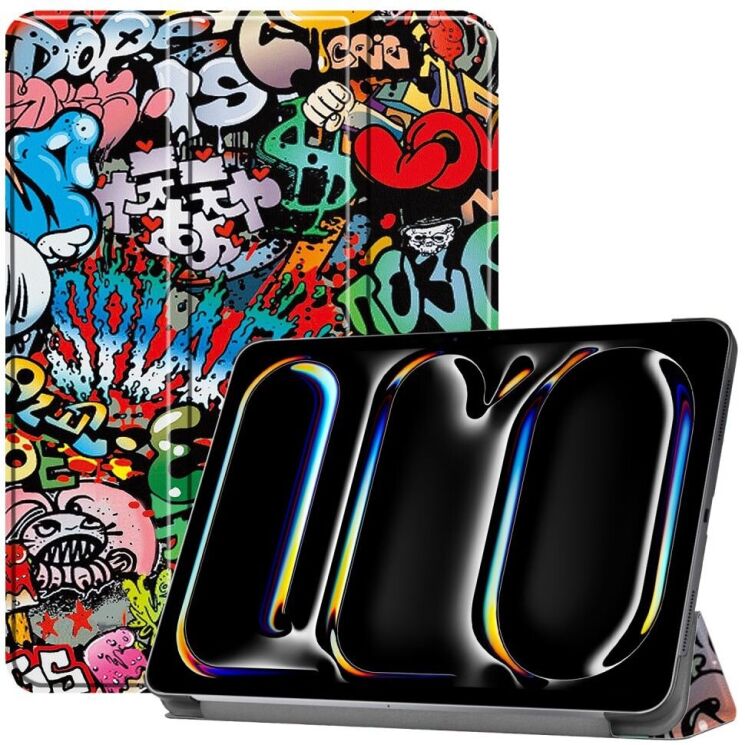 Чехол UniCase Life Style для Apple iPad Pro 11 (2024) - Graffiti: фото 1 из 7