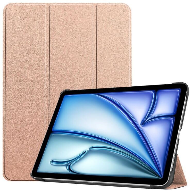 Чехол UniCase Slim для Apple iPad Air 13 M3/M2 (2025/2024) - Rose Gold: фото 1 из 9