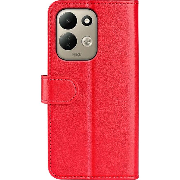 Классический чехол-книжка Deexe Wallet Style для Xiaomi Redmi 17 - Red (429002R) Классический чехол-книжка Deexe Wallet Style для Xiaomi Redmi 17 - Red: фото 5 из 7