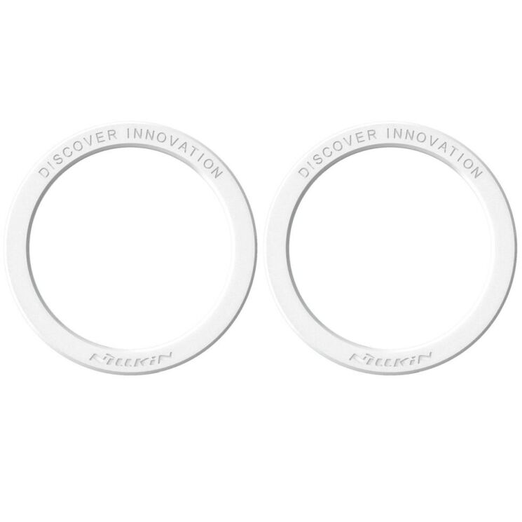 Комплект магнитных пластин NILLKIN SnapLink Air Magnetic Sticker - White: фото 1 из 15
