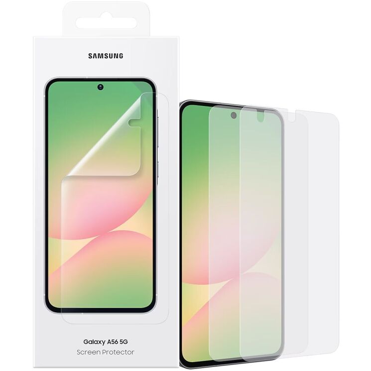 Комплект оригінальних плівок Screen Protector для Samsung Galaxy A56 (A566) EF-UA566CTEGWW: фото 1 з 4